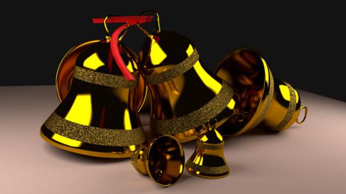 Brass Jingle bells preview image